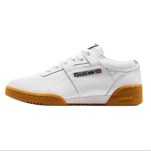 Reebok WORKOUT PLUS WHT/RED/GUM 7.5 men 8.5/9 womens